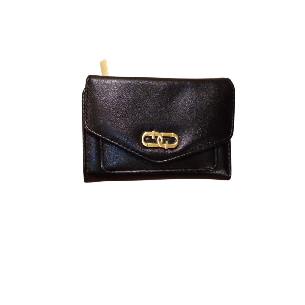 Time And Tru Elegant Black Wallet